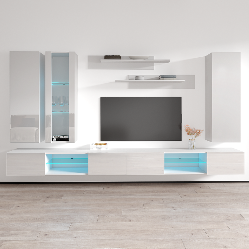 Fly E 33TV Floating Entertainment Center - Meble Furniture