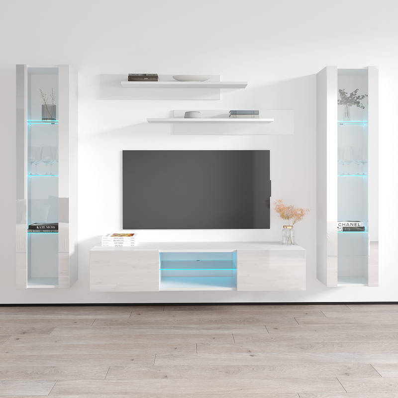 Fly A 33TV Floating Entertainment Center - Meble Furniture