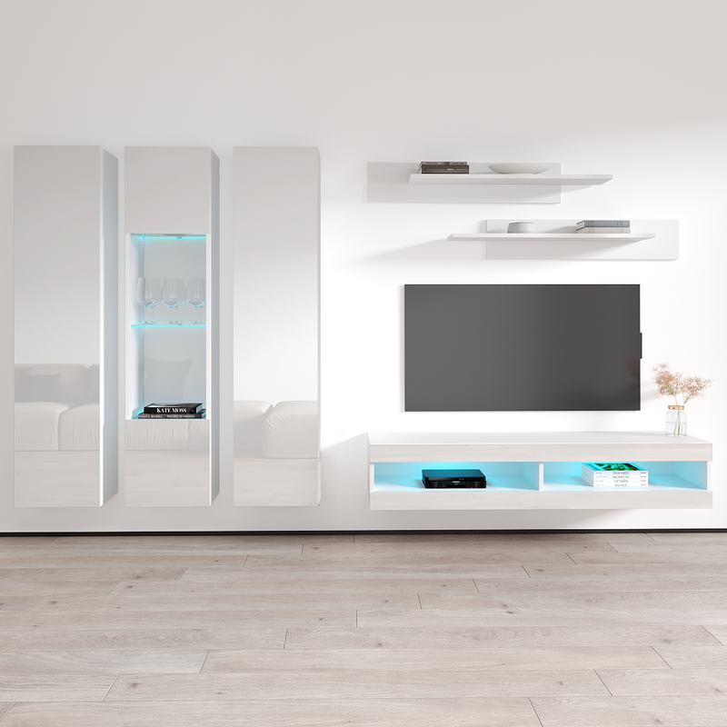 Fly C 34TV Floating Entertainment Center - Meble Furniture