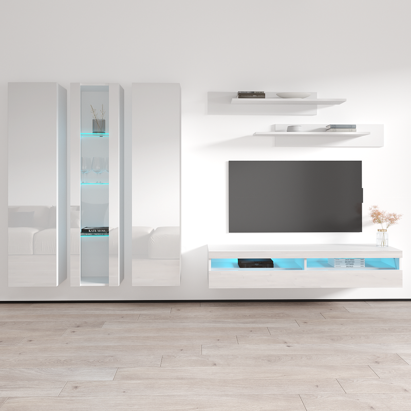 Fly C 35TV Floating Entertainment Center - Meble Furniture