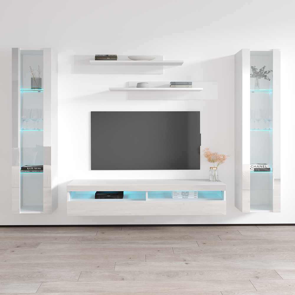 Fly A 35TV Floating Entertainment Center - Meble Furniture