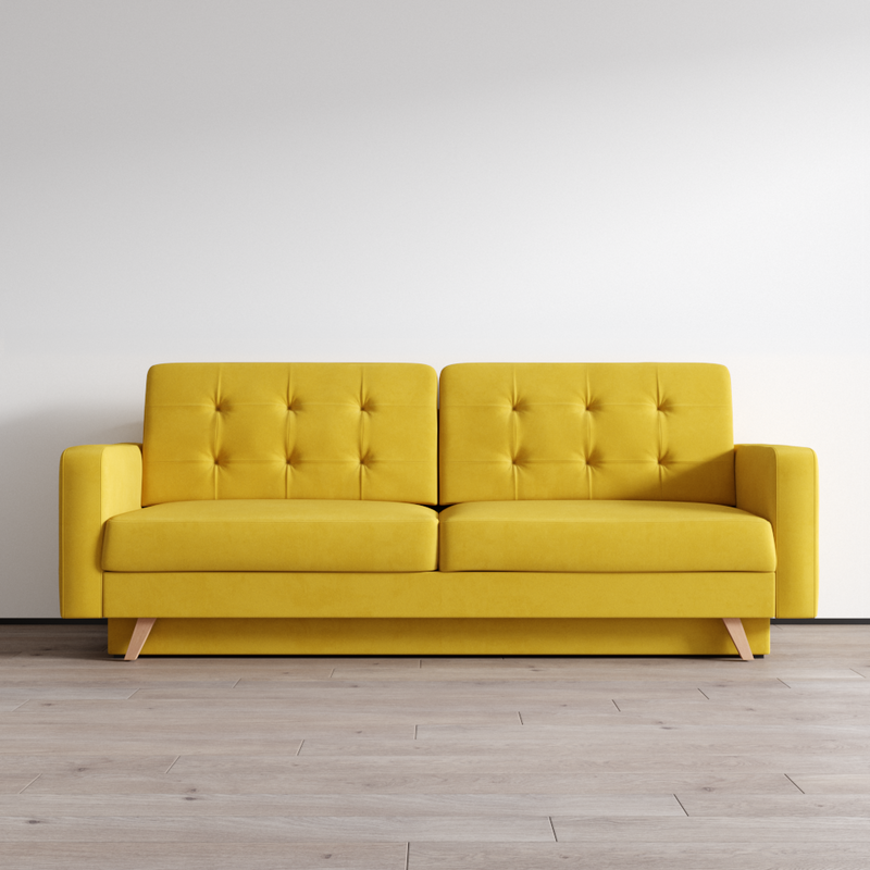 Meble Furniture Vegas Sofa Yellow
